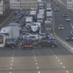 road rage traffic jam